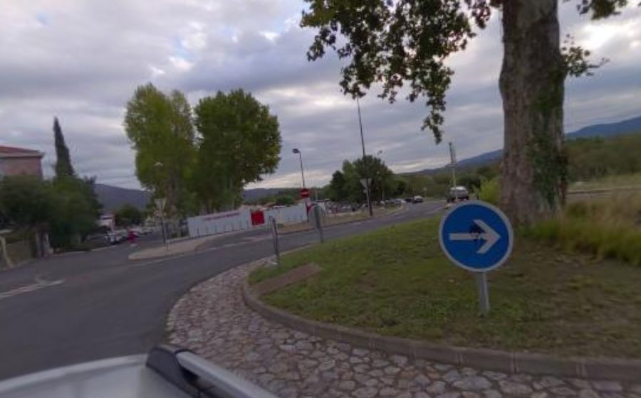 Vue du Rond-Point des Pays Catalans