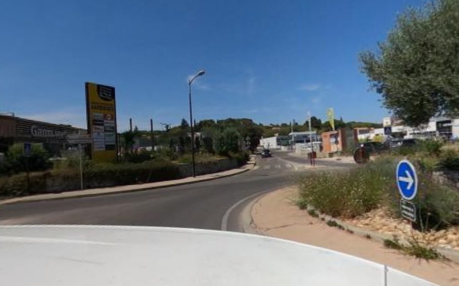 Vue du Rond-Point de la Malautière