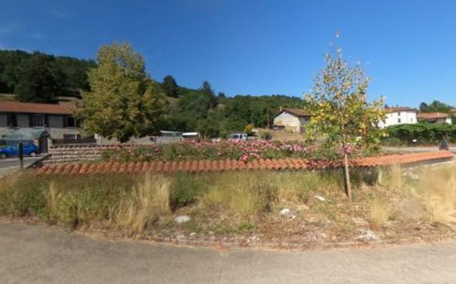 Vue du Route Départementale 518