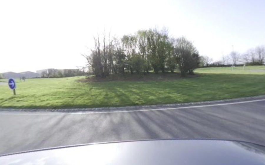 Vue du Rond-Point de Kerzenniel