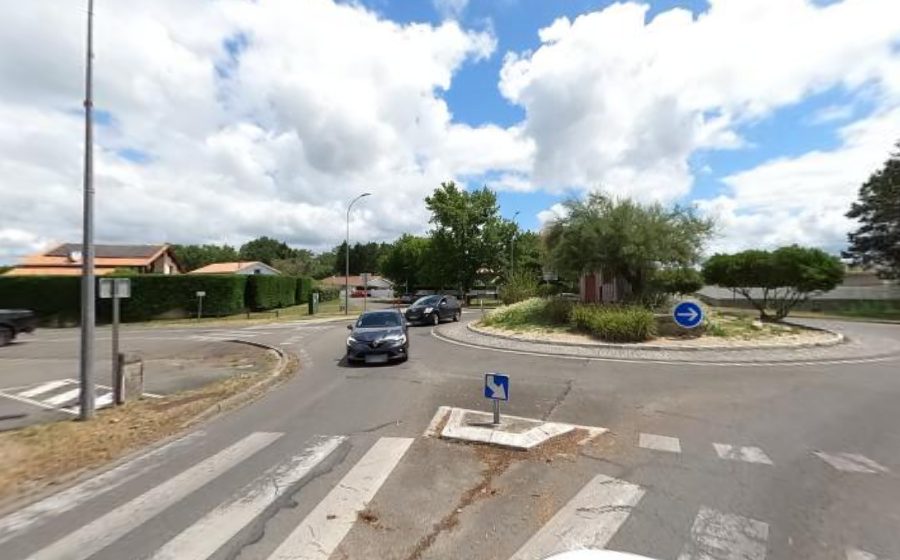 Vue du Rond-Point Marie Lou