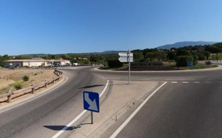 Vue du Rond-Point de Saint-Pierre de Vassol