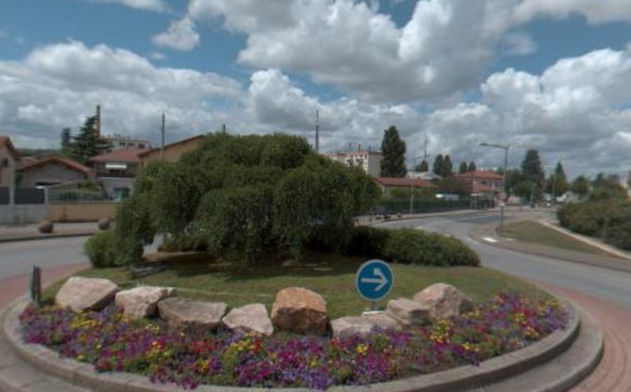 Vue du Rond-point anonyme n°5363328