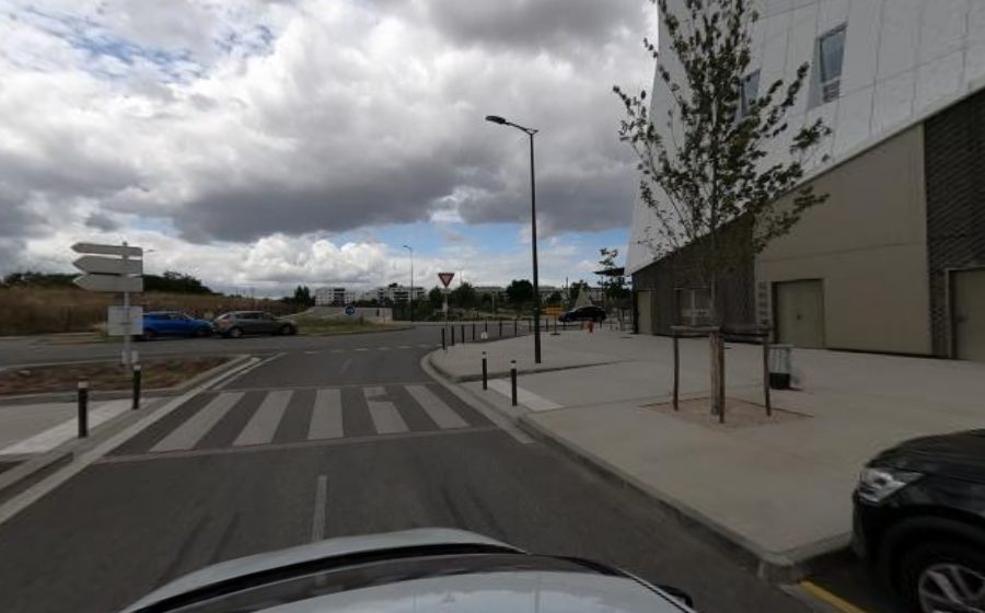 Vue du Rond-Point des Entoileuses de Montaudran