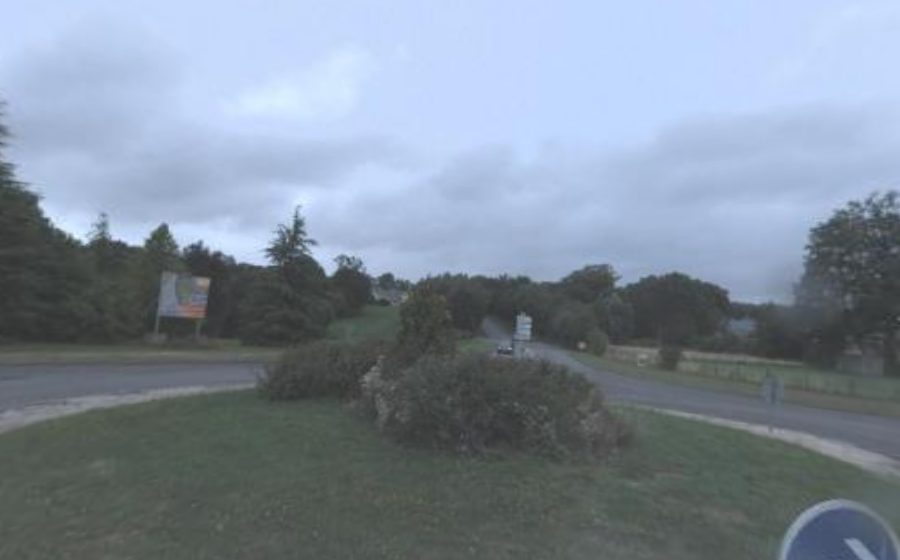 Vue du Rond-Point Route d'Averton
