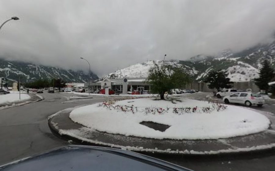 Vue du Rond-Point du Commandant Fodéré