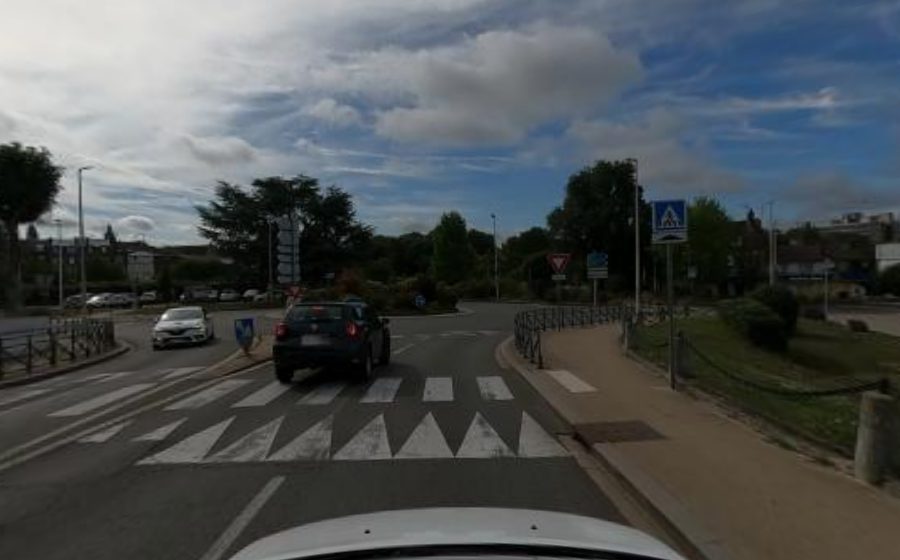 Vue du Carrefour Claude Juchat