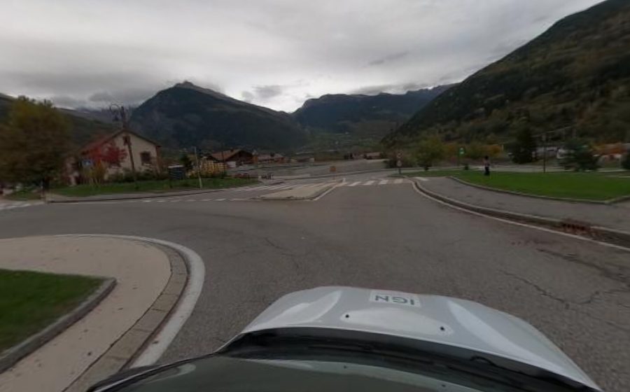 Vue du Rond-point des Alpins