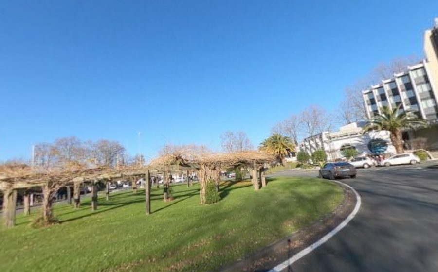 Vue du Rond-Point de Lauga