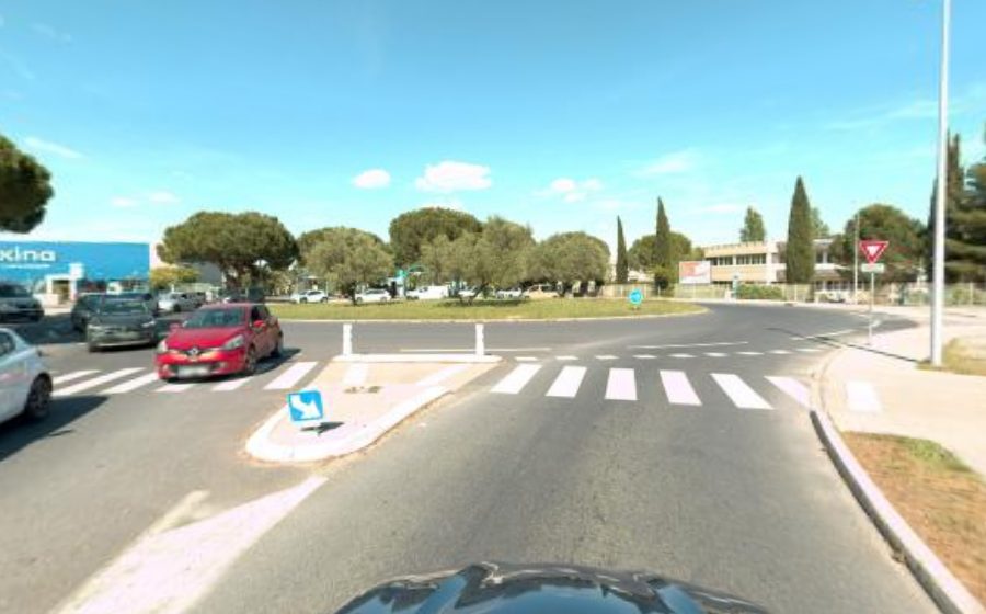 Vue du Rond-Point Maurice Bujon
