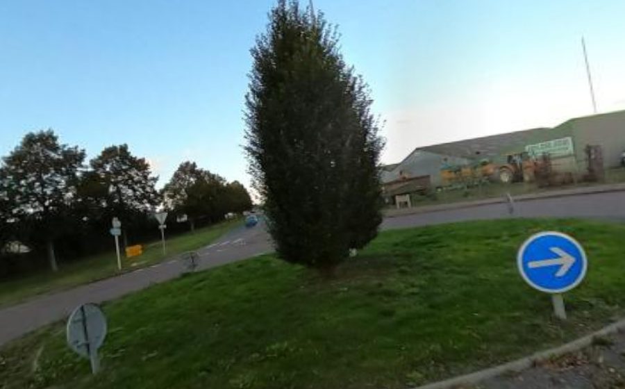 Vue du Rue de l'Industrie