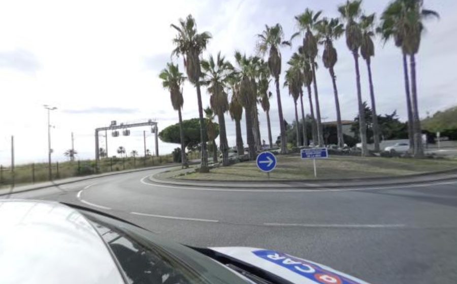 Vue du Rond-Point de la Mer