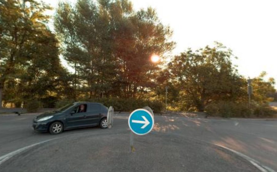 Vue du Rond-Point Nikola Tesla