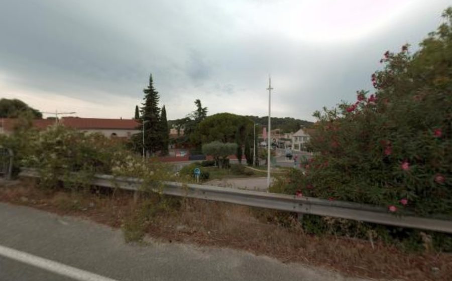 Vue du Rond-Point de la 1re D.F.L.