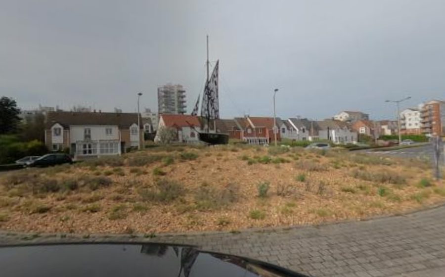 Vue du Rond-point anonyme n°585899388