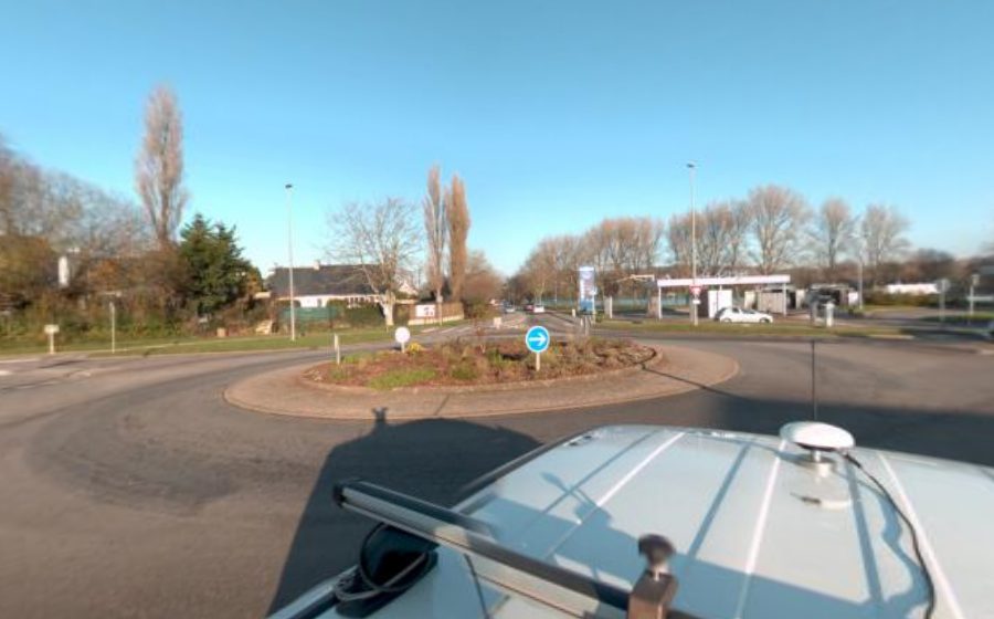 Vue du Rond-point anonyme n°590612169