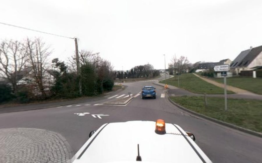 Vue du Rond-Point de Poul Prenn