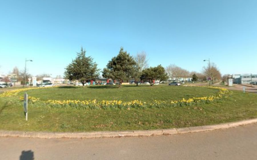 Vue du Rond-point anonyme n°592082318