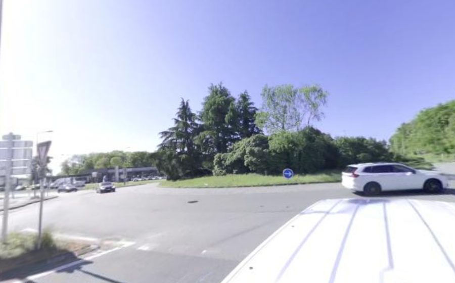 Vue du Rond-Point du Croisy
