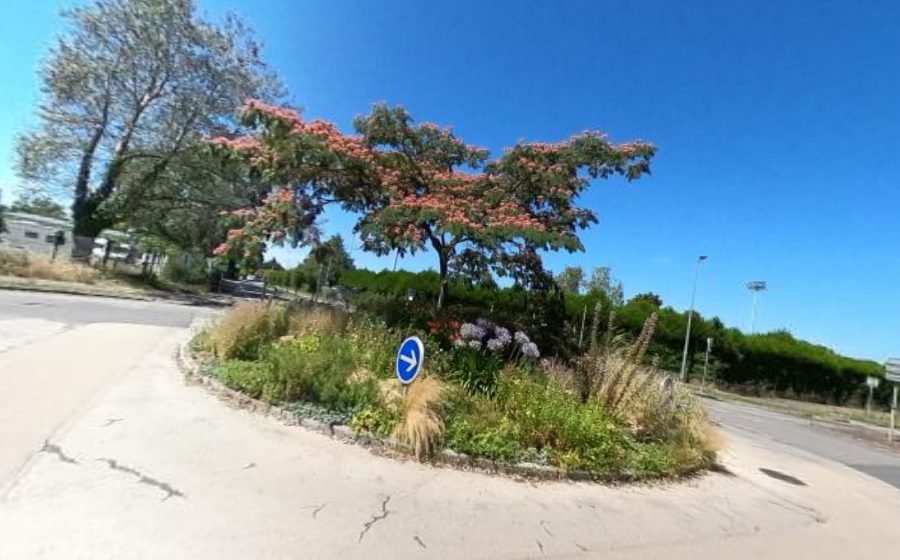 Vue du Rond-Point José Arribas