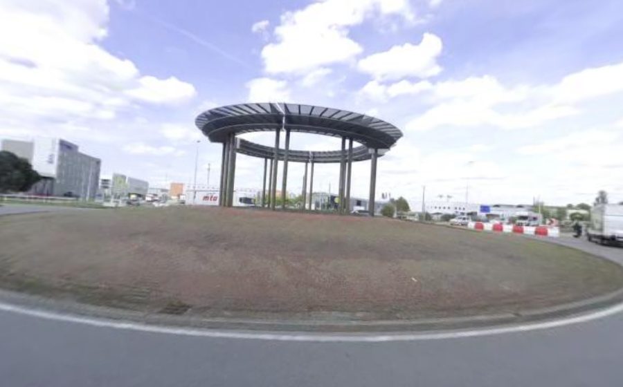 Vue du Rond-Point du 18-Juin-1940