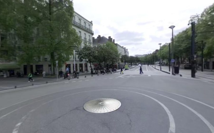 Vue de la Place de l'Écluse