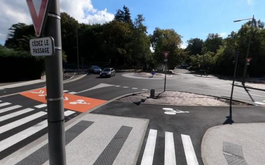 Vue du Rond-Point du Parc Montaury