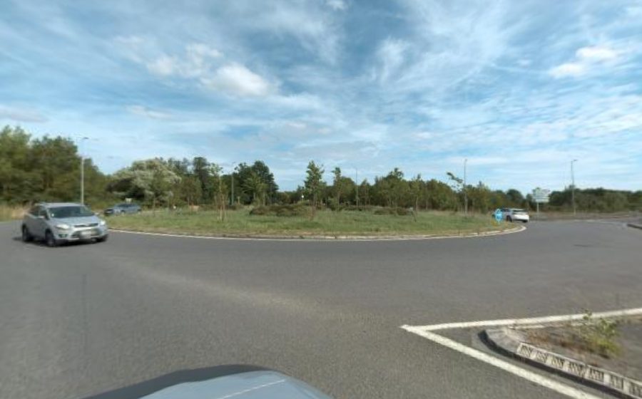 Vue du Rond-point anonyme n°616124418