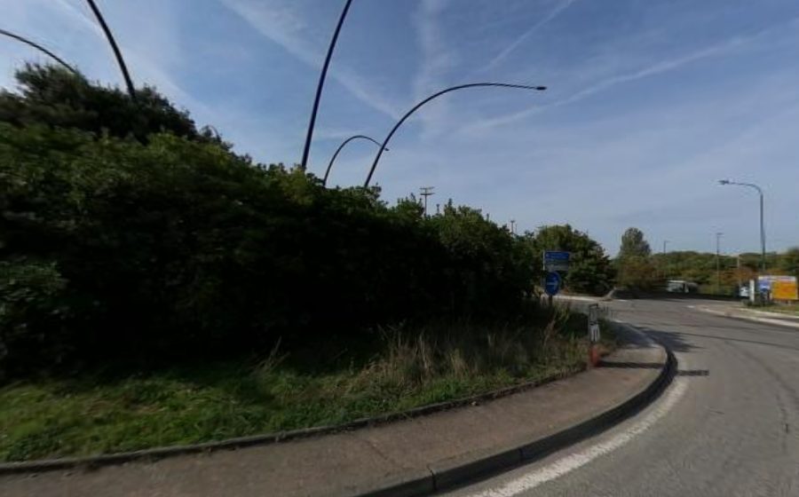 Vue du Rond-Point Frédéric Lubin-Lebrère