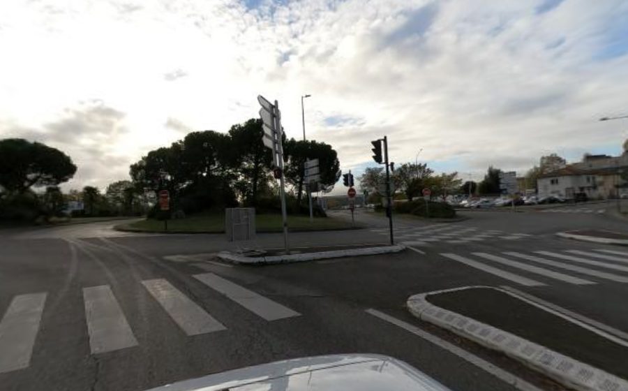 Vue du Rond-point David Freiman