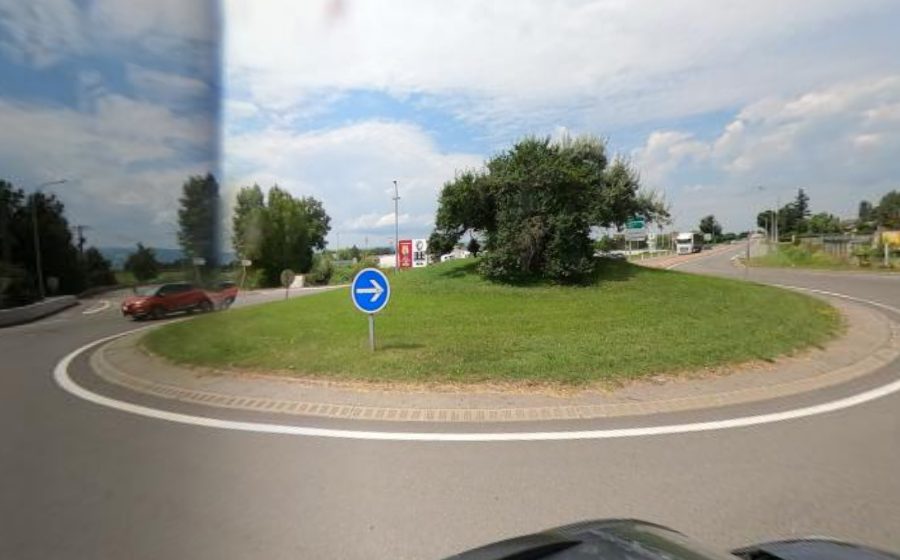 Vue du Rond-point anonyme n°6165247