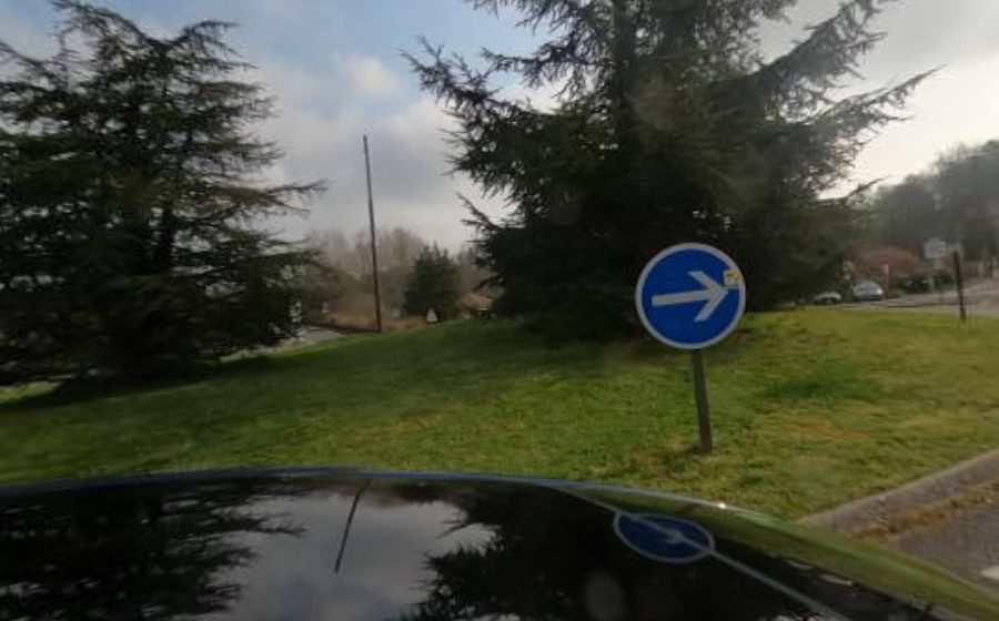 Vue du Rond-Point du Périgord Blanc