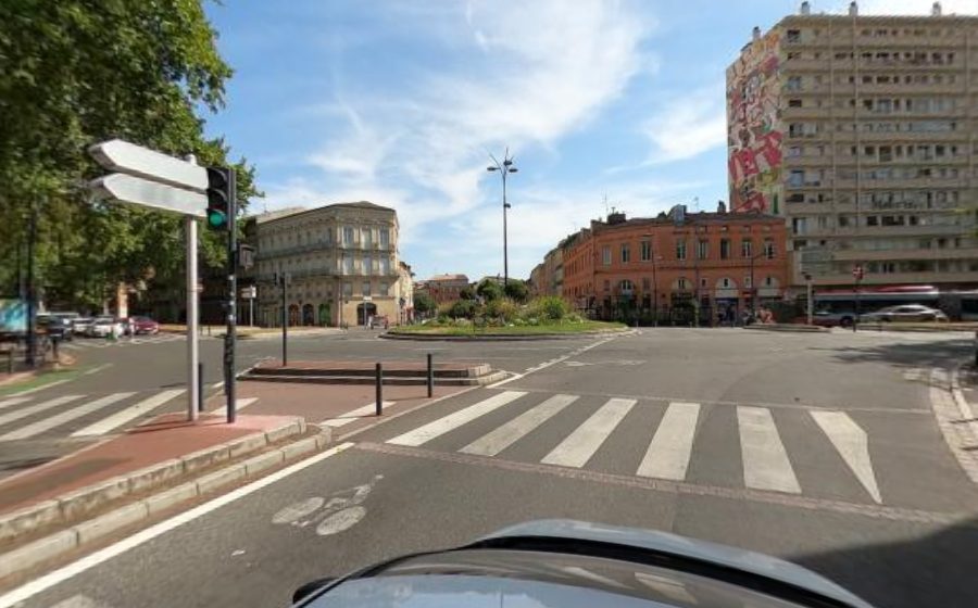 Vue du Rond-Point du Professeur Jean-Jacques Laffont