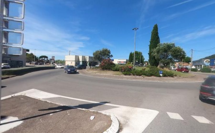 Vue du Rond-Point du Vieux Cannet