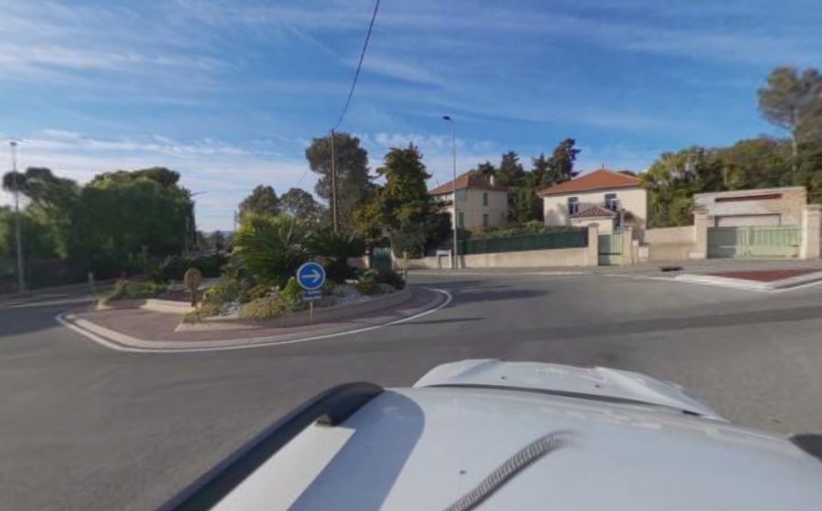 Vue du Rond-Point Commandant Charles Paoli