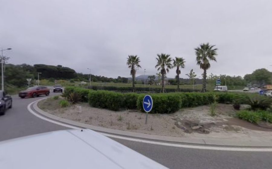 Vue du Rond-Point de l'Armistice du 11 Novembre 1918