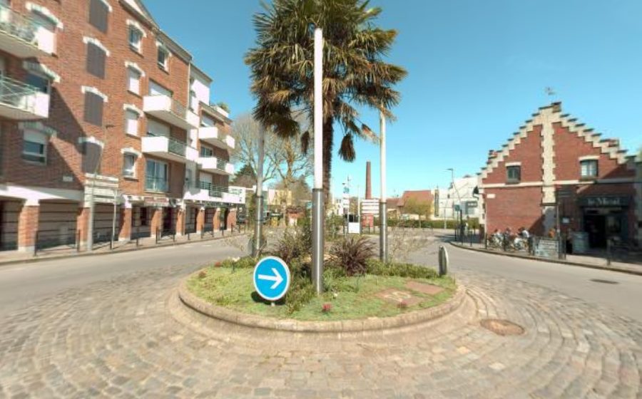 Vue de la Place de la Distillerie