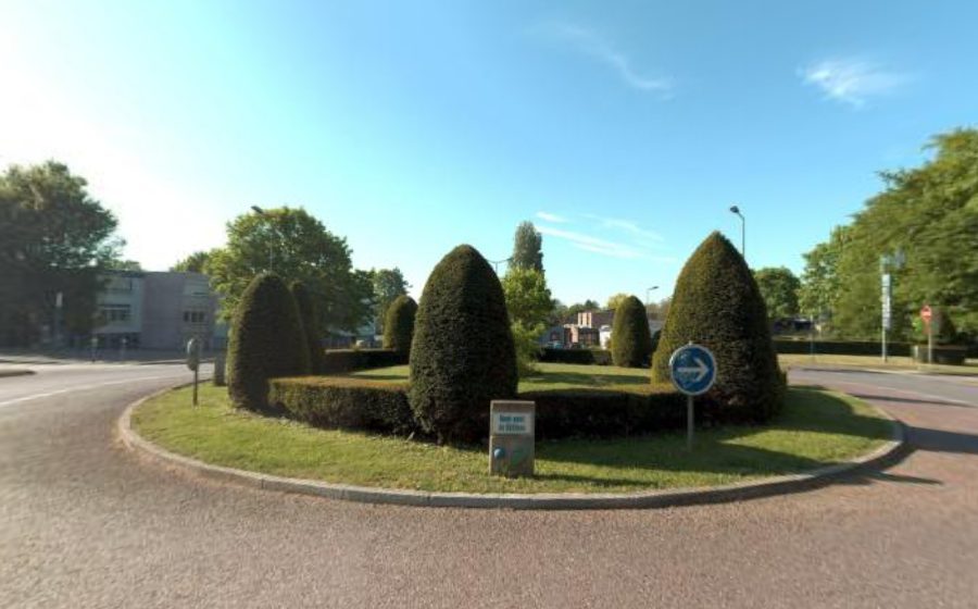 Vue du Rond-Point du Château