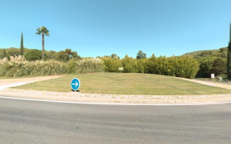 Vue du Rond-Point de l'Armée d'Afrique