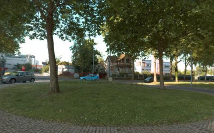 Vue du Avenue du Champ de Mars