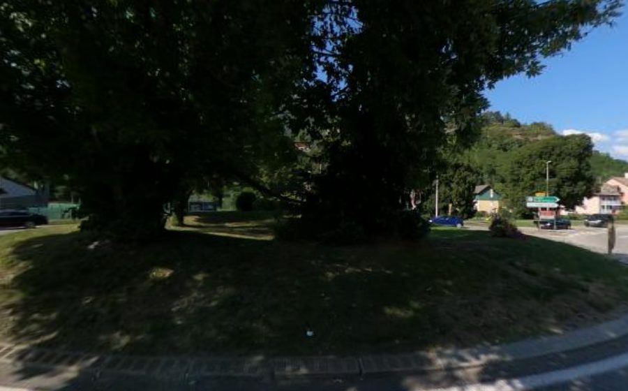 Vue du Rond-point du Quai de l'Isère