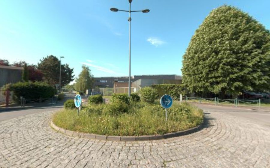 Vue du Rond-Point des Chartes