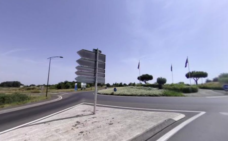 Vue du Giratoire Route de Jard-sur-Mer