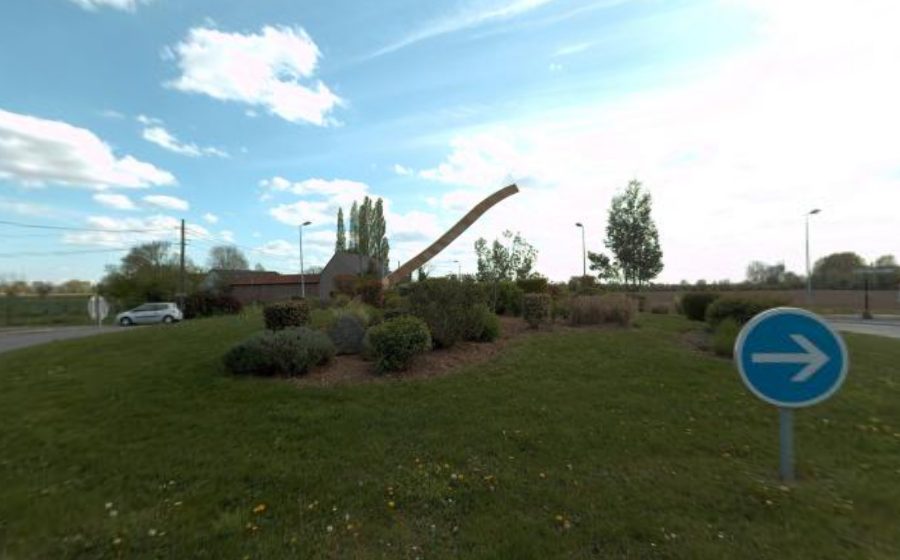 Vue du Rond-point anonyme n°690880486