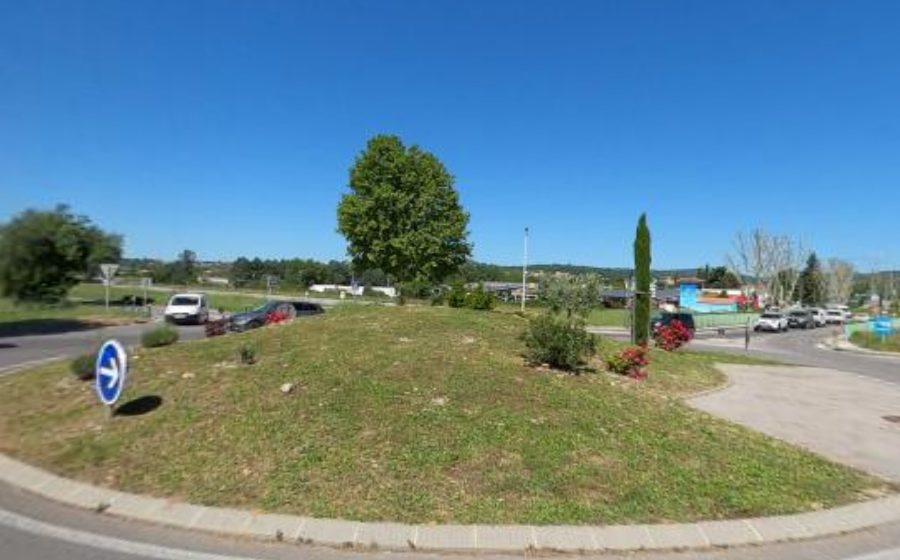 Vue du Rond-Point André Ampère