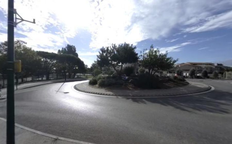 Vue du Rond-Point Missak MANOUCHIAN