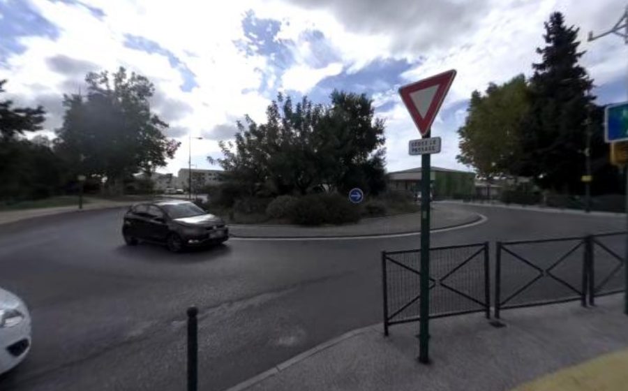 Vue du Rond-Point des Poilus