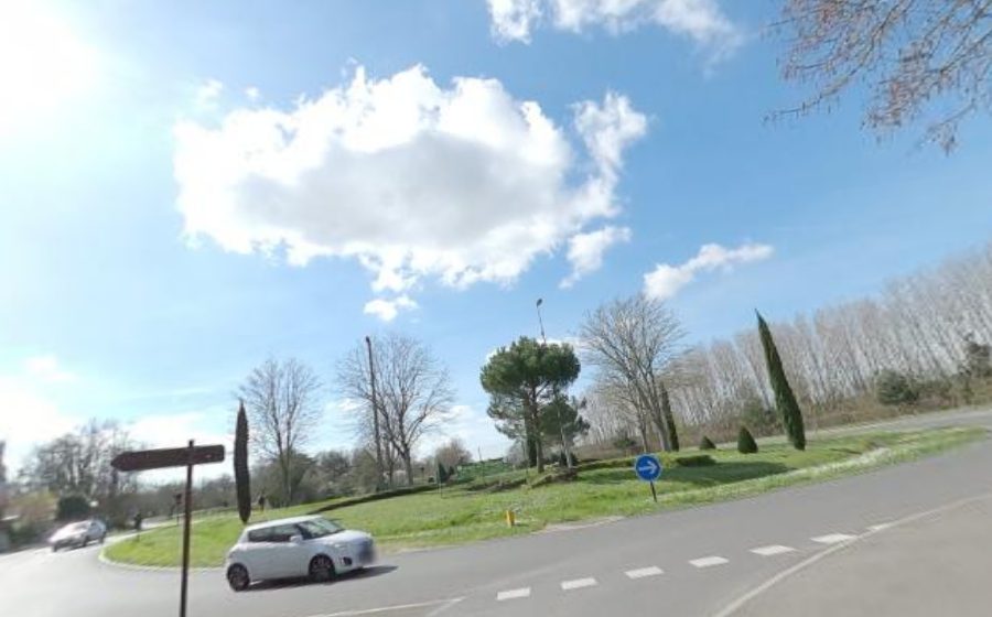 Vue du Rond-Point de la Gare