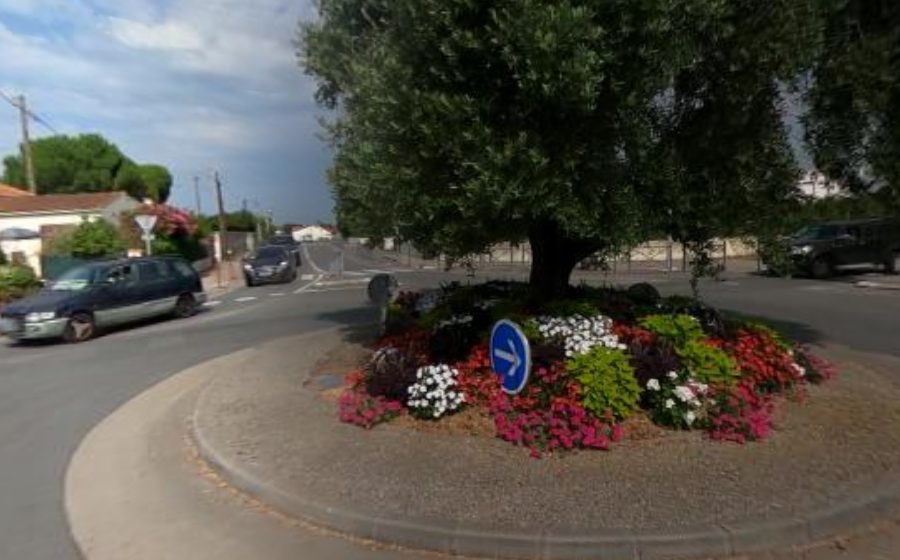 Vue du Rond-Point des Droits de l'Homme