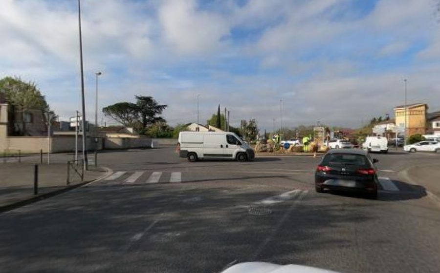 Vue du Rond-Point de l'Hôtel de Diane